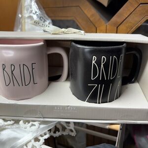 Rae Dunn Wedding Collection Mug Set